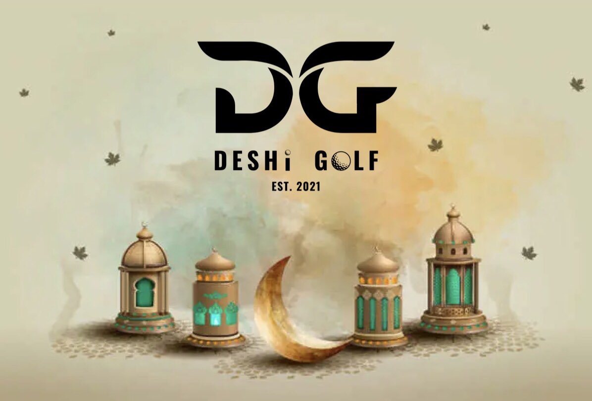 DeshiGolf21's tweet photo. May this Ramadan bring positivity to your life and remove all slices &amp; shanking 🙏🏽

Ramadan Mubarak from @DeshiGolf21 ❤️⛳️

#Ramadan #golfworld https://t.co/Jb9UWmMxQu