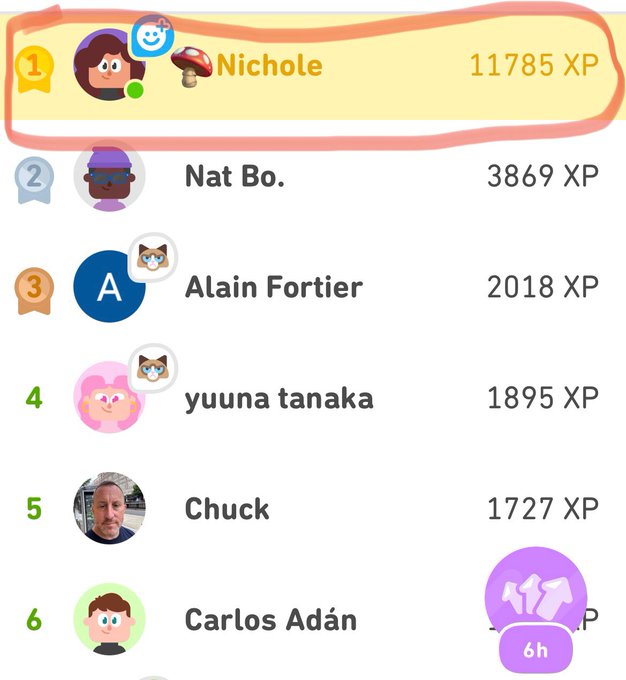 I started duolingo 6 weeks ago. Have finished #1 every week 😎 and my roommates have yet to curtsy, or<a href="/tag/fullmoon"class="tags"><span>#fullmoon</span></a><a href="/tag/sagittarius"class="tags"><span>#sagittarius</span></a><a href="/tag/flowermoon"class="tags"><span>#flowermoon</span></a>