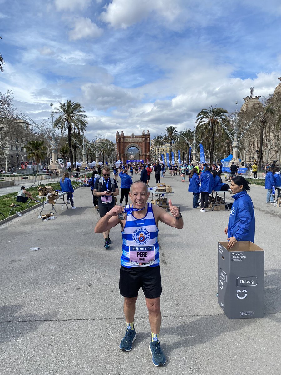MMP Sub 5h, Zurich Marató Bcn2024. <a href="/RCDEspanyol/">RCD Espanyol de Barcelona</a> , <a href="/RunnersEspanyol/">Runners Espanyol</a> , <a href="/maratobarcelona/">Zurich Marató Barcelona</a>