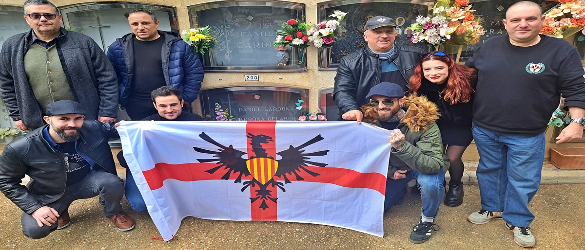 Acte d'homenatge a Daniel Cardona, NOSALTRES SOLS!. El nostre vuitè homenatge, continuem forts, continuem marcant l'agenda del nacionalisme radical. Nous objectius, PER LA PÀTRIA, PER LA LLIBERTAT!