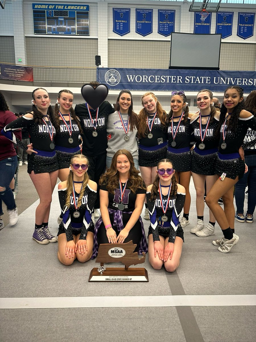 Back-to-back Winter Small Co-Ed state runner-ups and one of three co-ed teams representing MA at the New England Championship on Saturday!! So proud of this team!