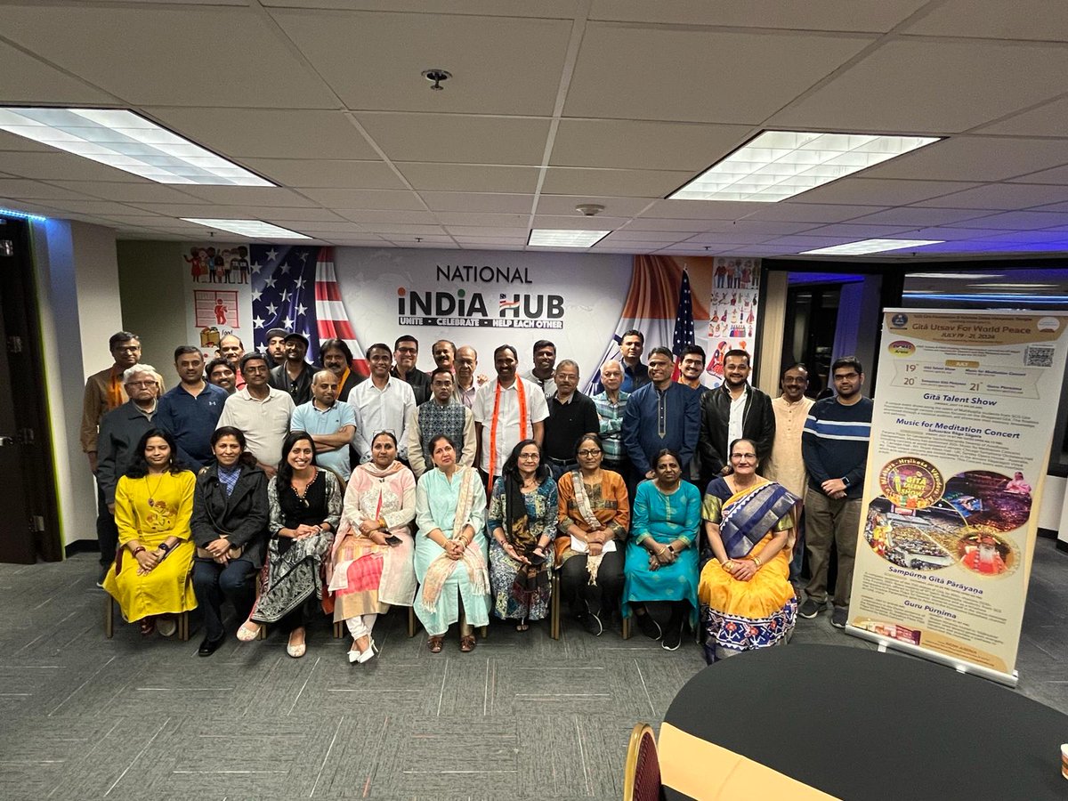 Over 50 community leaders from 15 organizations gathered in a successful meeting to support the upcoming Gita Utsav event at the @Now Arena from July 19th to 21st. the meeting showcased a spirit of collaboration and inclusivity, with Hindu Sindh Foundation pledging enthusiastic…