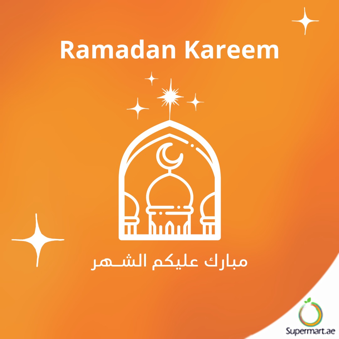 SupermartAE's tweet photo. Warmest greetings for a blessed Ramadan

#رمضان_مبارك #مبارك_عليكم_الشهر https://t.co/XjzeSDAa8C