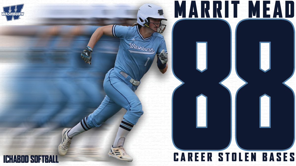 With her last stolen base Marrit Mead becomes the all-time Ichabod leader with 88 #GoBods