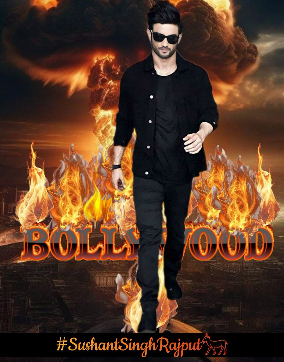 jackkate4ever's tweet photo. One person who revealed the real face of bollywood and shaked the dirty world of politics. @itsSSR 🔥💪

#BoycottBollywood 🗡️
No Sushant No Bollywood https://t.co/z1wX79ePjl