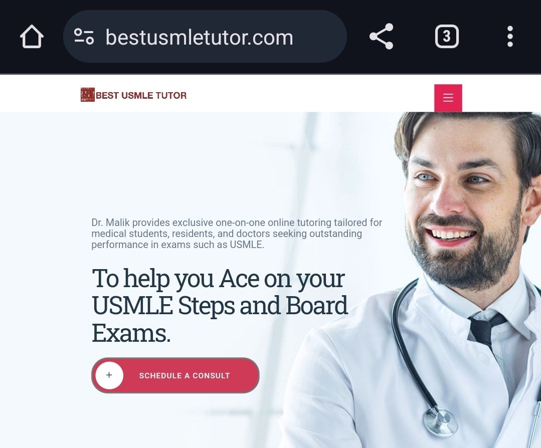 BESTUSMLETUTOR's tweet photo. Failed on your USMLE Step? Improve your chances of Passing on USMLE Retake with Live Online 1-on-1 USMLE Tutoring.
Schedule a Free USMLE Retake Planning and a Diagnostic and Remedial Session.
Get started Now!
#Bestusmletutor #usmle1on1 #usmle #retakeUSMLE #Education #comlex https://t.co/sgbgcvM8w5
