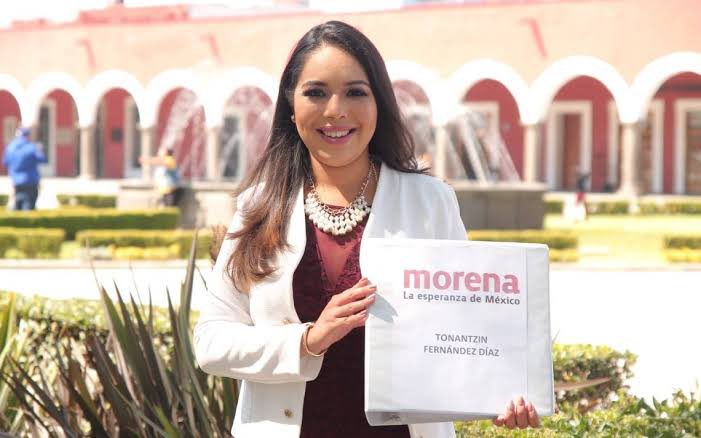 riva_leo's tweet photo. #Almomento se revela el resultado en san Pedro Cholula, tal y como lo adelante @TonantzinFdz se convierte en la candidata de #Morena a la alcaldía de este lugar. @PrimeraPPuebla https://t.co/N6HbtPfu73