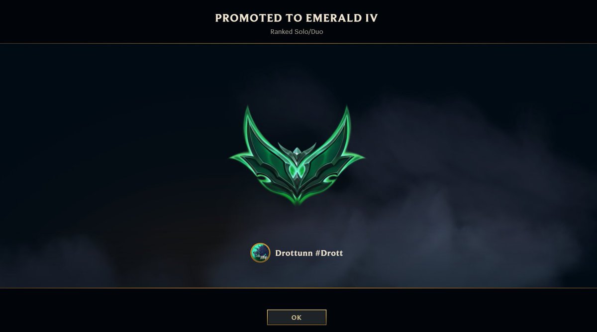 Drottunn's tweet photo. Hell Yayyyyy.... next stop Diamond 💪

#LeagueOfLegends #gaming #drottunn https://t.co/OD84uqoIcq