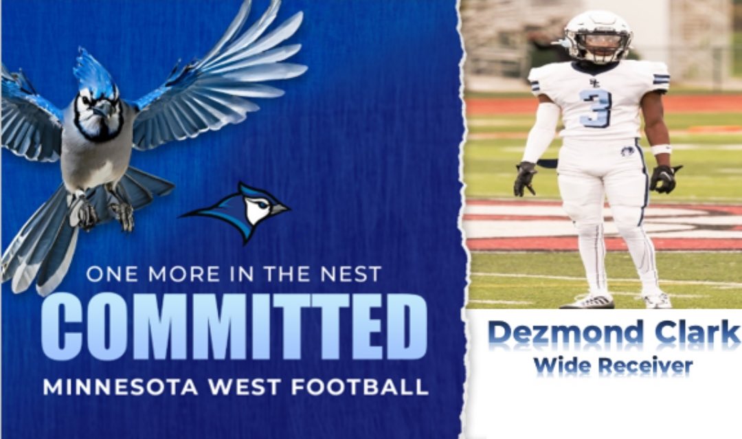 COMMITED!! #AGTG
<a href="/coachjsmithlbs/">Coach Jermaine Smith</a> <a href="/MnWestFootball/">Minnesota West Football</a>