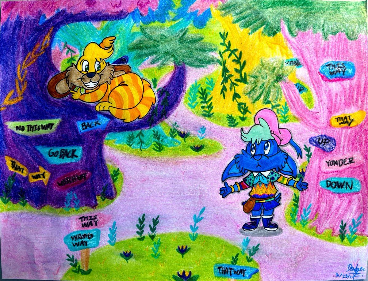 Dodger99DLT's tweet photo. A collection of fake animation frame cels featuring my OCs!

I attempted to mimic the animation frame cel after watching so many animated movies, and I have to say, I enjoy making them!

#furry #furryart #furryartwork #furryartist #furryoc #traditionalart #animationframe

[1/3] https://t.co/YE3nSxwf4Y
