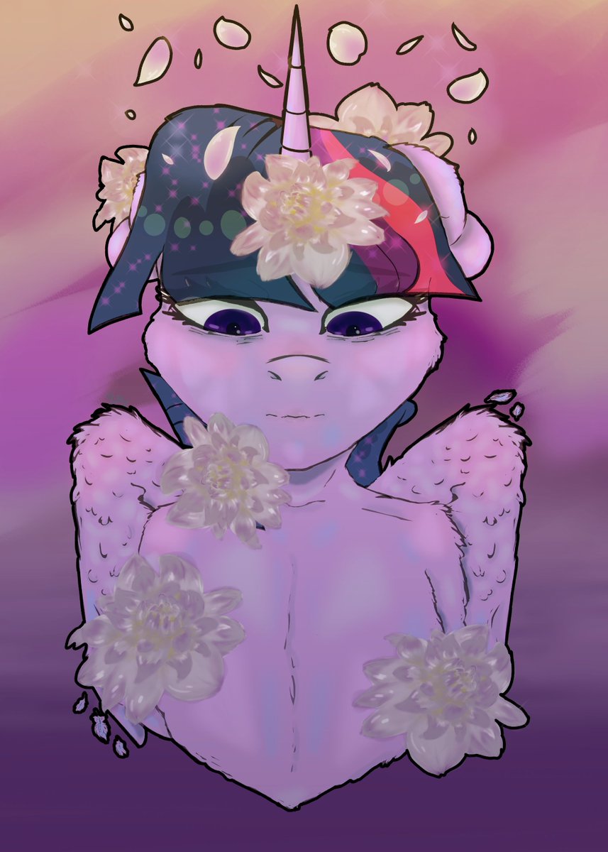pufflu2's tweet image. •Flowers•
-
-
#mlpfanart #mlpfim #TwilightPrincess #💜