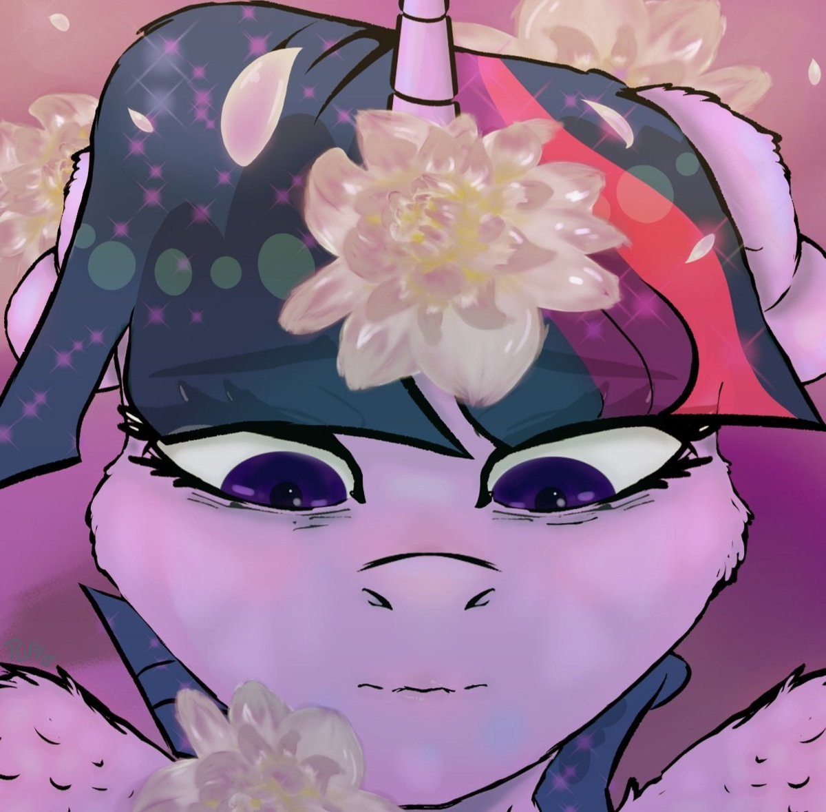 pufflu2's tweet image. •Flowers•
-
-
#mlpfanart #mlpfim #TwilightPrincess #💜