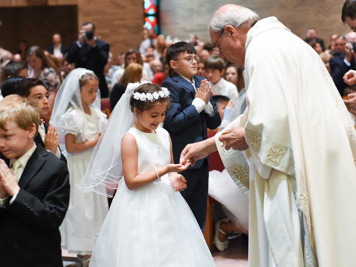 Is it appropriate at communion to ask for white meat ... or maybe a nice Chianti?
