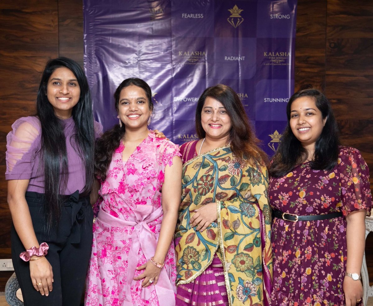 'Grateful to @KalashaJewels for its unwavering support of women and their commitment to increasing the strength of female employees year after year. ' #womensday2024 #KalashaFineJewels #CapsGoldPvtLtd