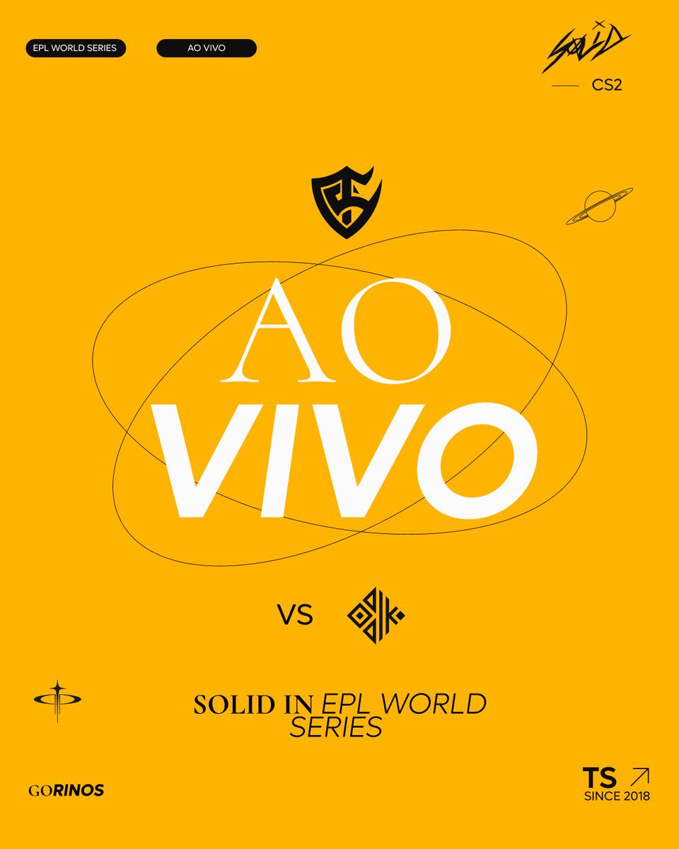 TeamSolid_of's tweet image. OLHA A #SOLIDCS AÍ!

🆚 ODDIK
🏆 @euproleague_ 
📺 SOLIDtv com @EdHunterCS 

#goSOLID | #EPL