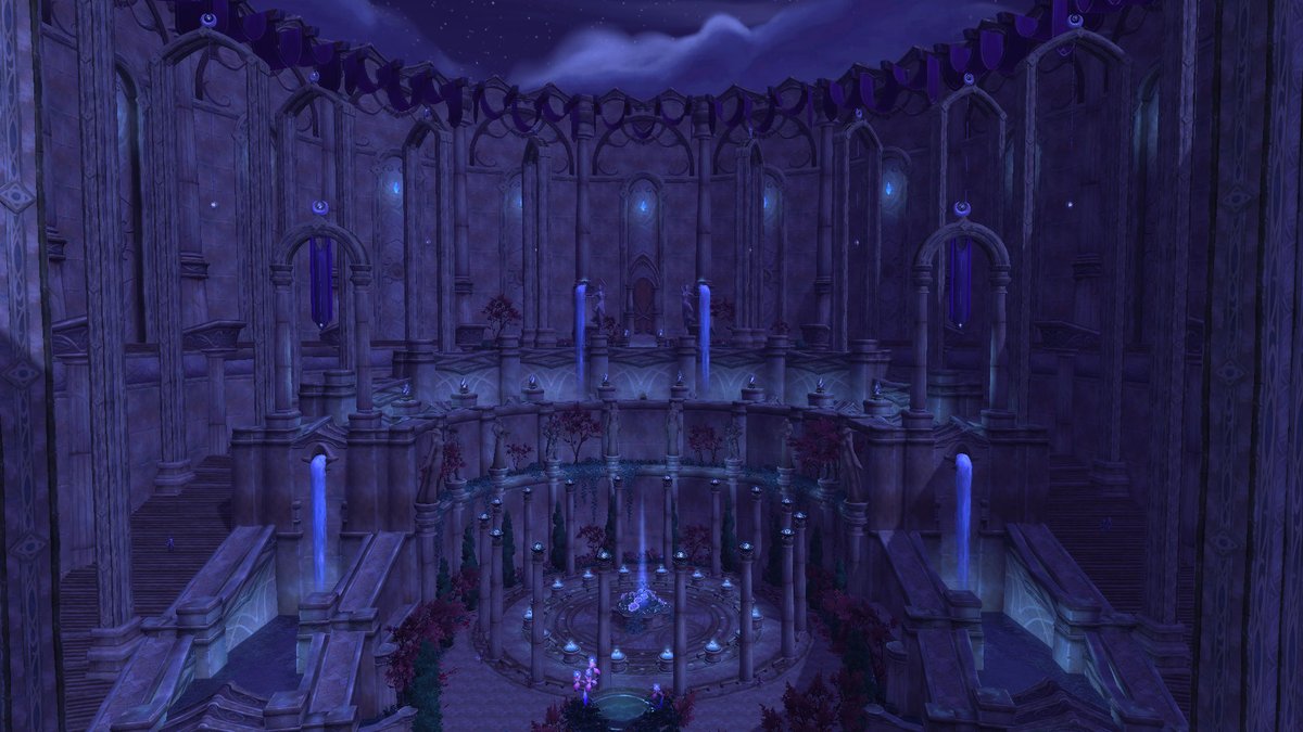 DesilneHB's tweet image. The Shrine of Eldretharr is mostly remembered as the location of the Fruit of Fertility, a magical vine created by Millicent Serene. Both the plant life and population of Eldre&apos;thalas thrived in the aura emanating from this powerful plant.
#EpsilonWoW #EpsilonRP