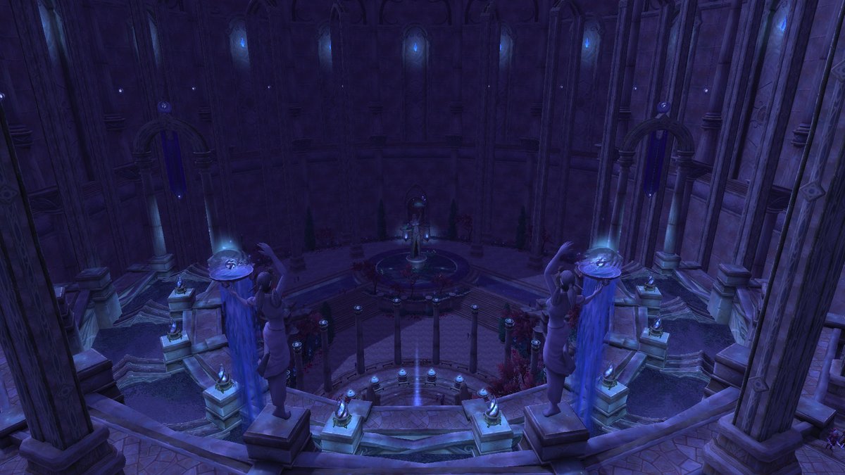 DesilneHB's tweet image. The Shrine of Eldretharr is mostly remembered as the location of the Fruit of Fertility, a magical vine created by Millicent Serene. Both the plant life and population of Eldre&apos;thalas thrived in the aura emanating from this powerful plant.
#EpsilonWoW #EpsilonRP