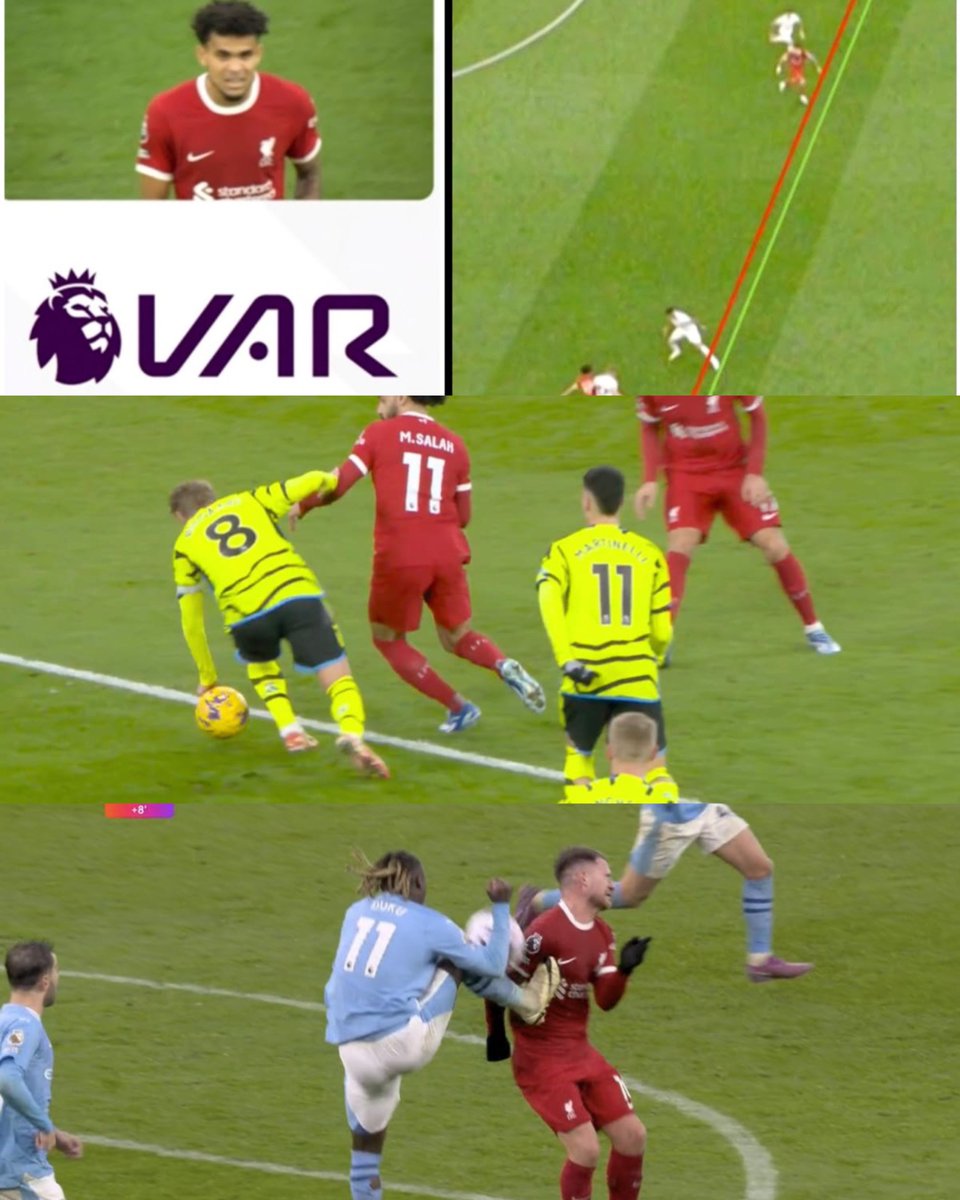 Corruption vs Spurs, Arsenal and City. 

If we don’t win the league, these are the reasons that gone against us.