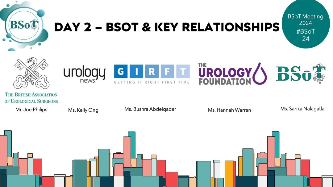 🌟 #BSoT24 kicks off tomorrow - we're excited to see you all! 💫 On Tuesday we have @joeurol giving us the @BAUSurology update 📖 @DrKellyOng on @Uro_News 🌴 @Bushra_aq91 on the @NHSGIRFT Green #bladder care audit ⭐ @hannahrwarren from @TUF_tweets And our Chair @SarikaN05 🌟