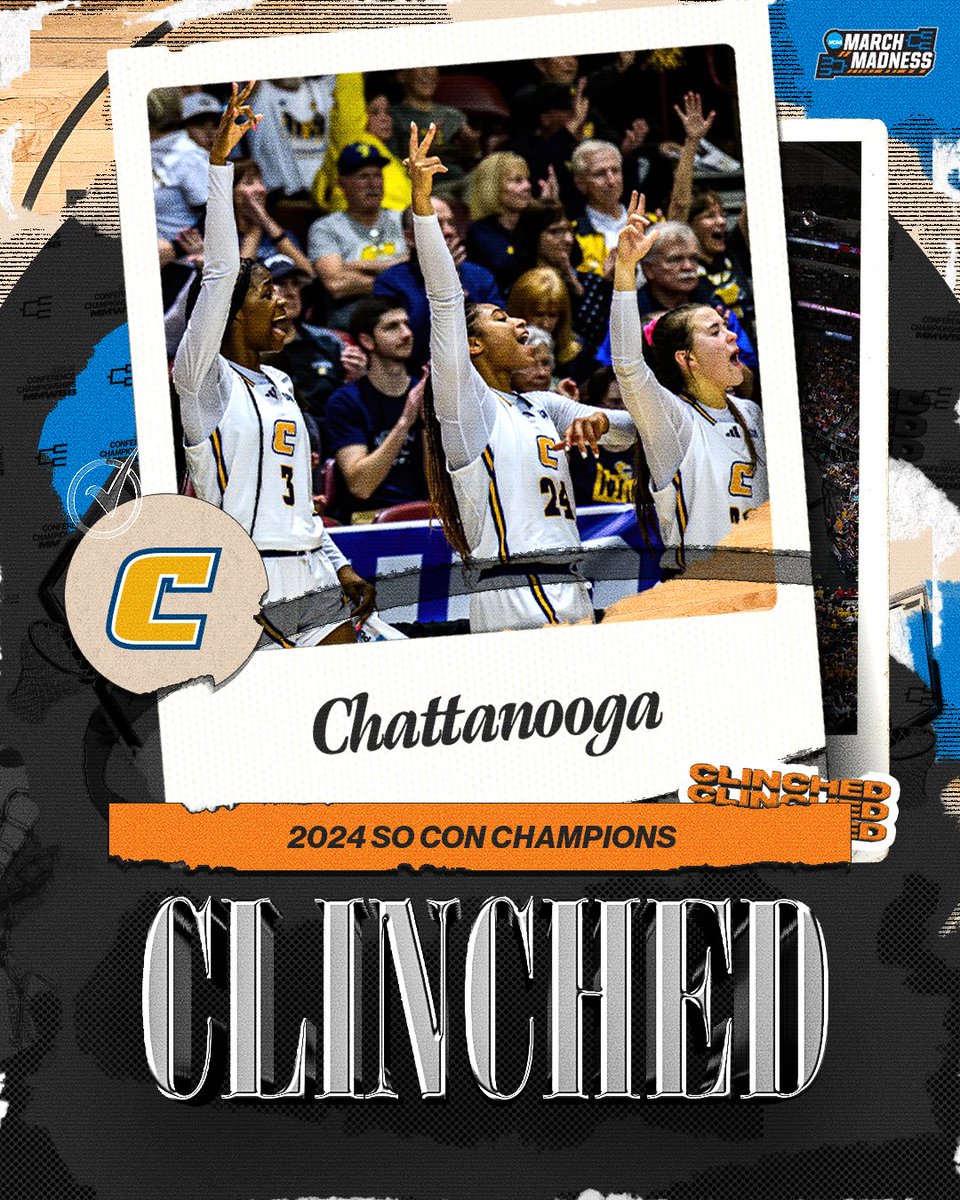 Back-to-Back🤩

<a href="/GoMocsWBK/">Chattanooga WBB</a> are your <a href="/SoConSports/">The Southern Conference</a> Tournament Champs for the second year in a row!

#MarchMadness