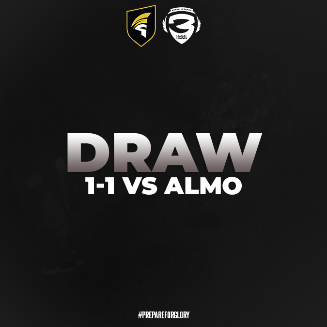 SpartansEu's tweet photo. A DRAW IS ALL WE NEEDED!
After a bad first game, the boys came back with an excellent performance to win game 2 and qualify for playoffs.
GGWP! @ALWAYSALMO 
#PrepareForGlory
#esports #LoL #lolesports #leagueoflegends #gaming #GLAL https://t.co/MfvQFanizH