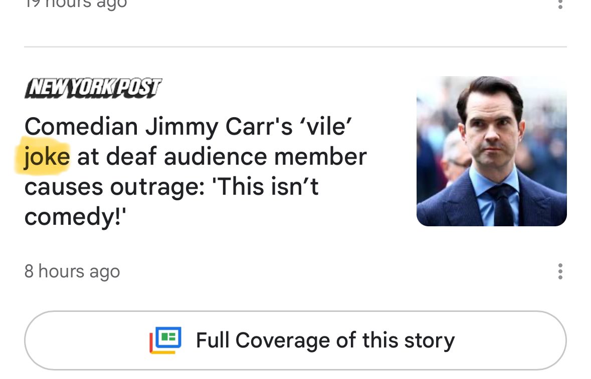 FulbrightJacob's tweet photo. Imagine going to a comedy show and being mad. https://t.co/7BRqsHQafq