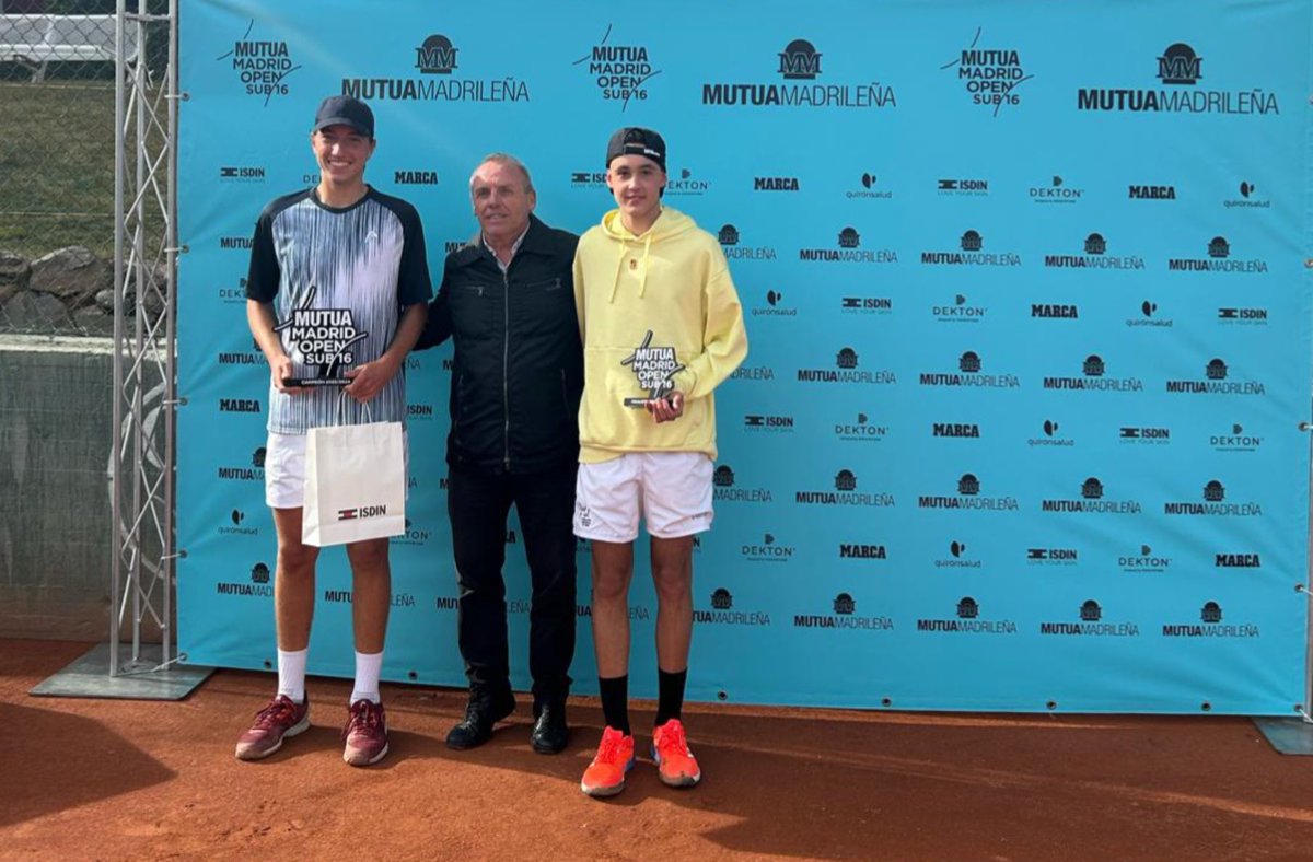 🏆 Ya tenemos campeones de la penúltima prueba del #MMOPEN Sub-16, celebrado en el @cercle1856‼️ 💪 Celia Anson superó a Maria Kozar 6-0, 7-5, mientras que Vlad Secara se impuso a Yago Castellanos 7-6(5), 6-4.