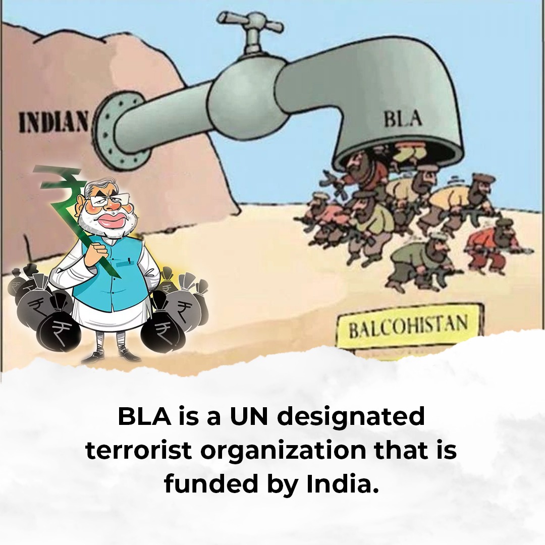 India's proxy warfare through groups like BLA only brings destruction, not liberation. #SayNoToTerrorism
#Perletti
 #BLAPropagandaExposed
 #PeaceForBalochistan