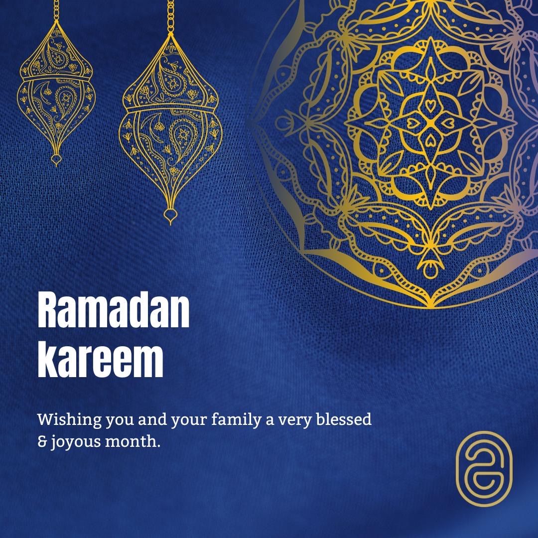 Wishing you and your family a very blessed and joyous month.