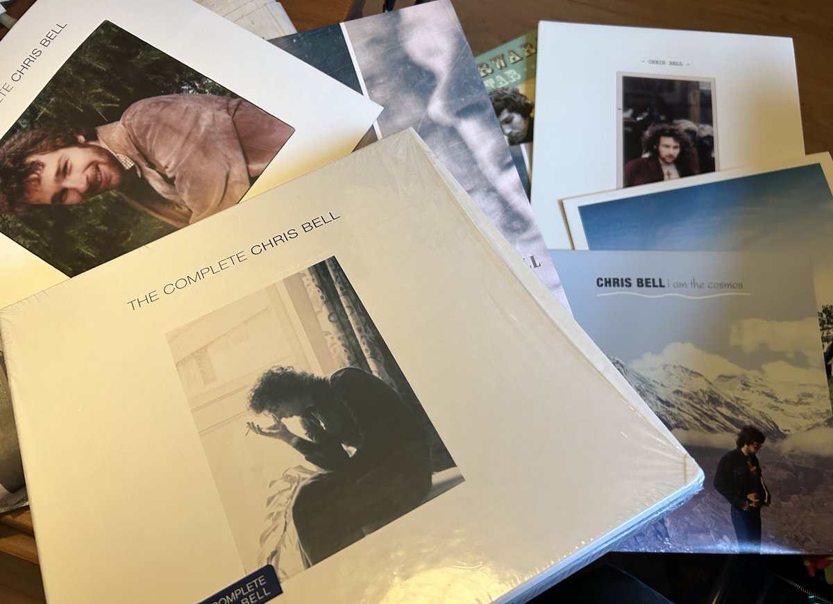 daveGildedALM's tweet photo. Been keeping all the Chris Bell @BigStarBand box on @OmnivoreRecords for a rainy day @Jody_BigStar …picked it up in the Omnivore sale at some point. #GodlikeGenius #ChrisBell #IAmTheCosmos #BigStar @ArdentStudios https://t.co/nhv4hI0BEL