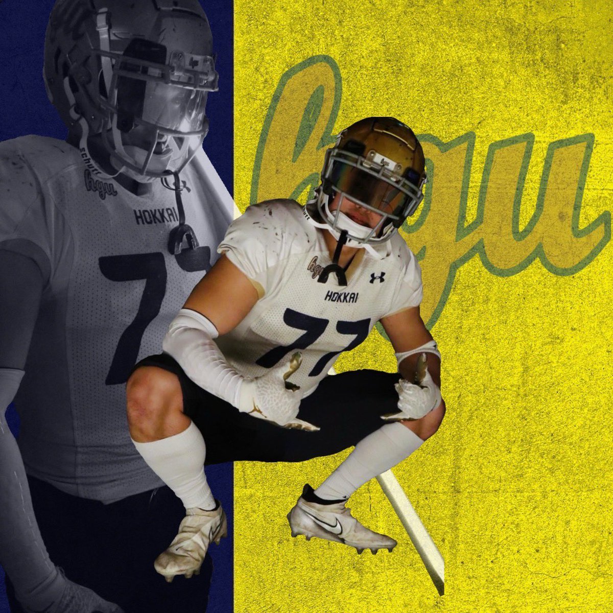 本日は試合時に使用するユニフォームについてご紹介いたします👔

当チームは"GOLDEN"BEARSというチーム名で活動しているため、その名につく通り金色のヘルメットを着用します。

このユニフォームを着て、僕達と共に闘いませんか？
【Instagram】
instagram.com/p/C4Qao7qBBYQ/…

#春から北海学園