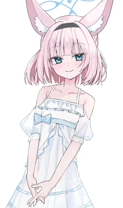 水着ニコ #ブルアカ 