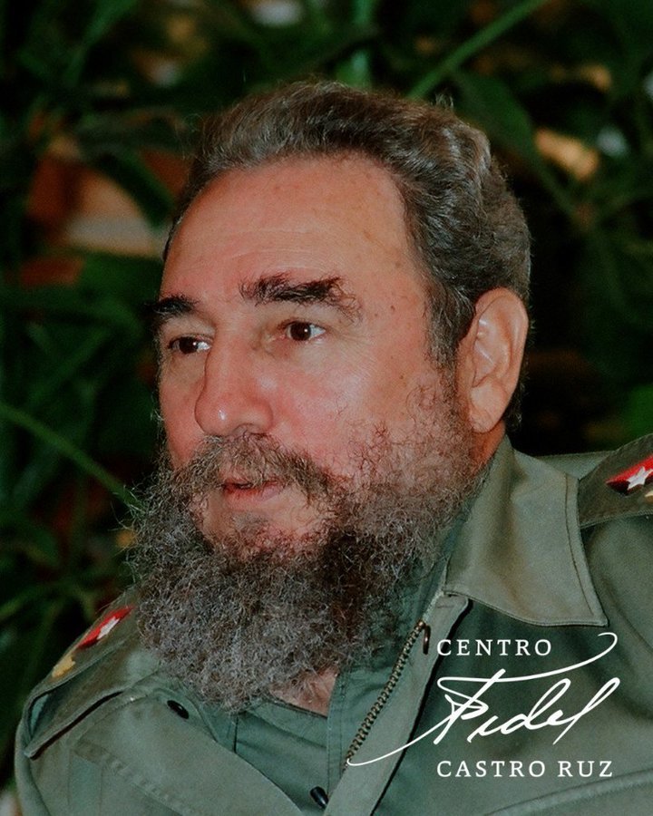 #FidelPorSiempre, .... Cuando hay disposición y voluntad de luchar, se lucha en cualquier circunstancias.
#Cuba