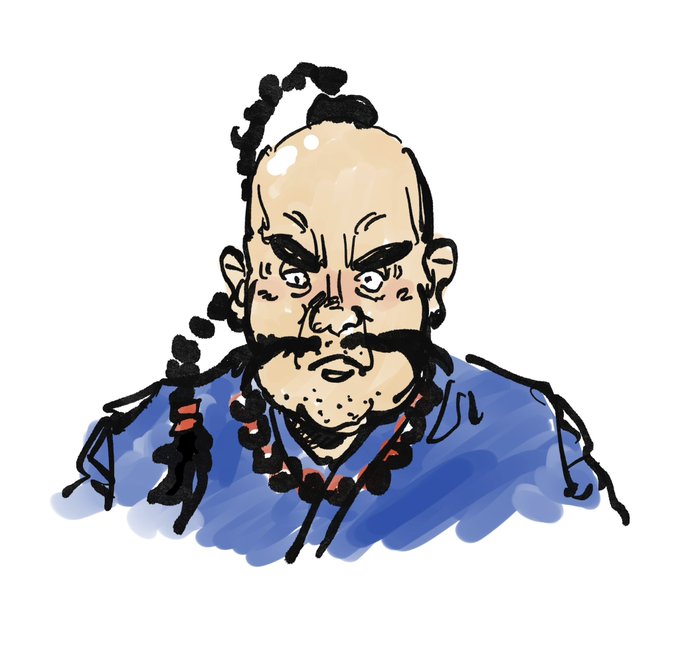 「bald mustache」 illustration images(Latest)