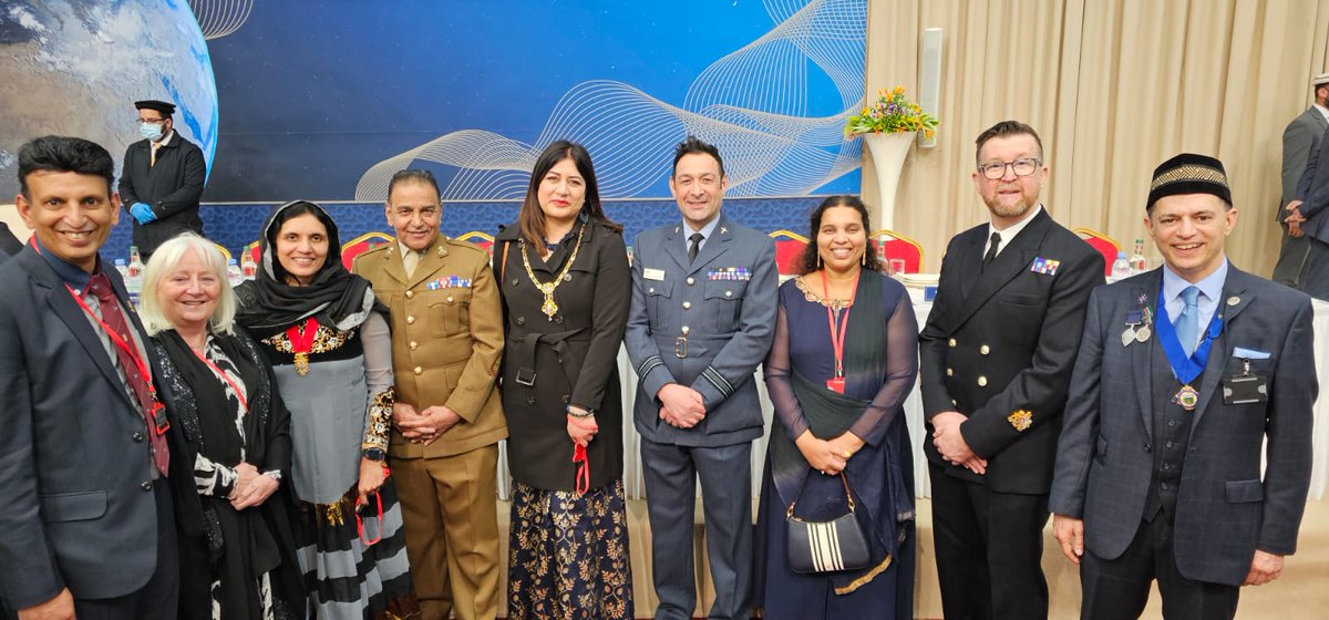 Honoured to be invited to the Ahmadiya Peace Conference representing the Armed forces. Met some old friends and spoke to many like minded people.