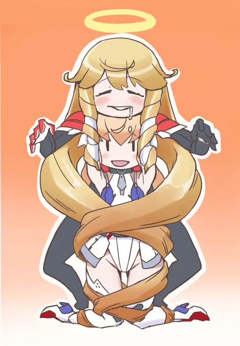 姉さま、どうして姉さまの髪の毛はそんなにドリルなのですか?ノエルヲキケンカラマモルタメダゾ 