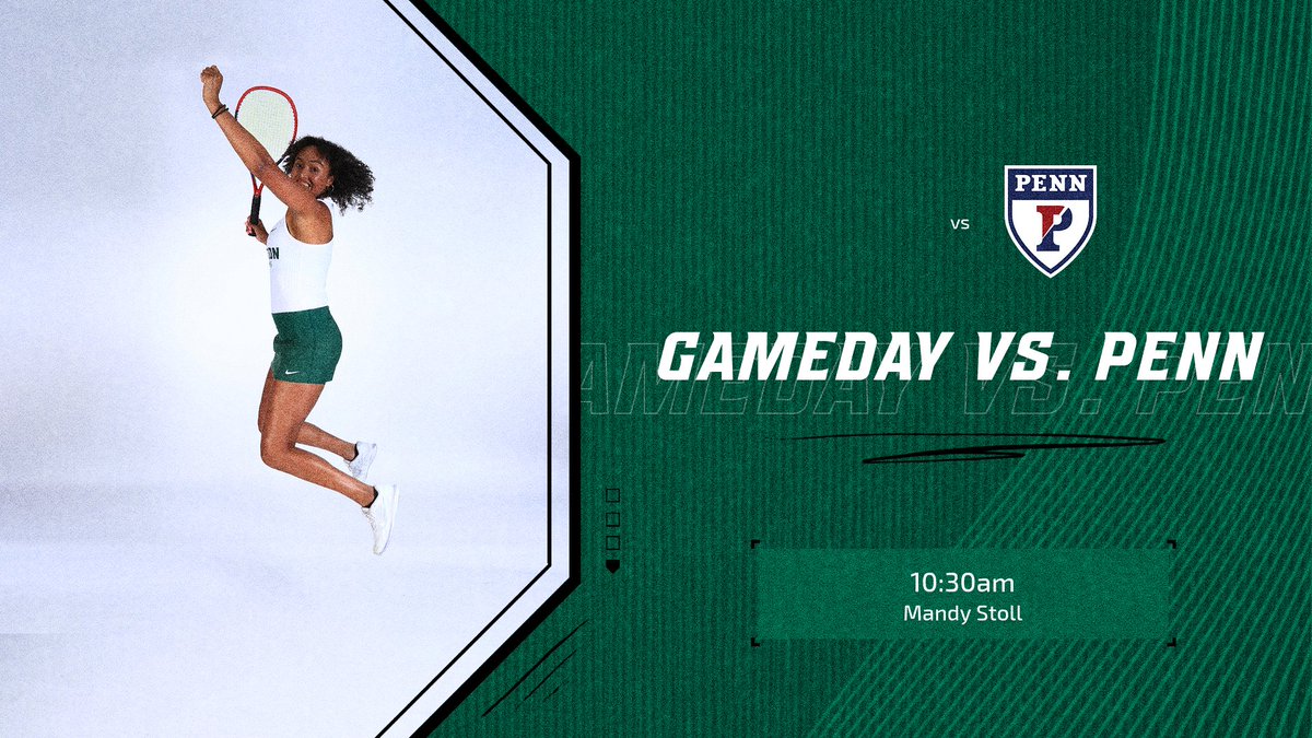 Hatters in Action this Morning! 🆚: PENN 🗓️: Sunday 10:00am 📍: Mandy Stoll Tennis Center #GoHatters