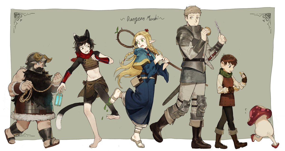 PM_611a's tweet photo. 던전밥 https://t.co/a9dkgvyLWM