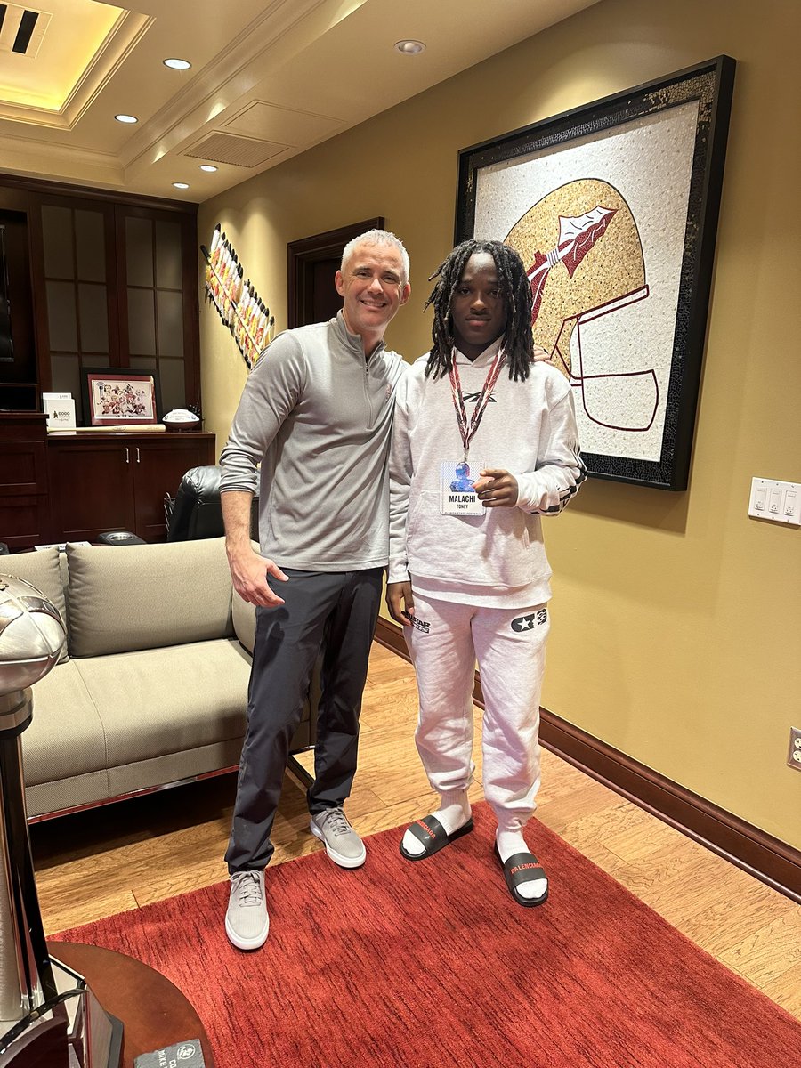 Had a great weekend I will be back fasho 🍢🍢 #gonoles <a href="/Coach_Norvell/">Mike Norvell</a> <a href="/r81dugans/">Ron Dugans</a>