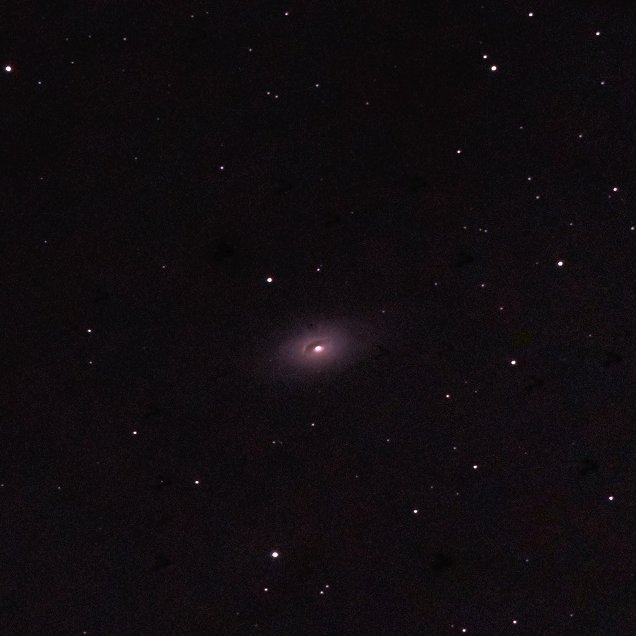 M64（Com）
かみのけ座の黒眼銀河
＃SW130P
#NikonD5300
わりと好きな銀河です。