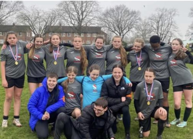 We are super proud to share that a group of our Year 9 girls played for their football team Ruskin Park Rovers U14 on Saturday and absolutely smashed it 10-0. Well done girls. #girlsfootball #inspire #believe #achieve