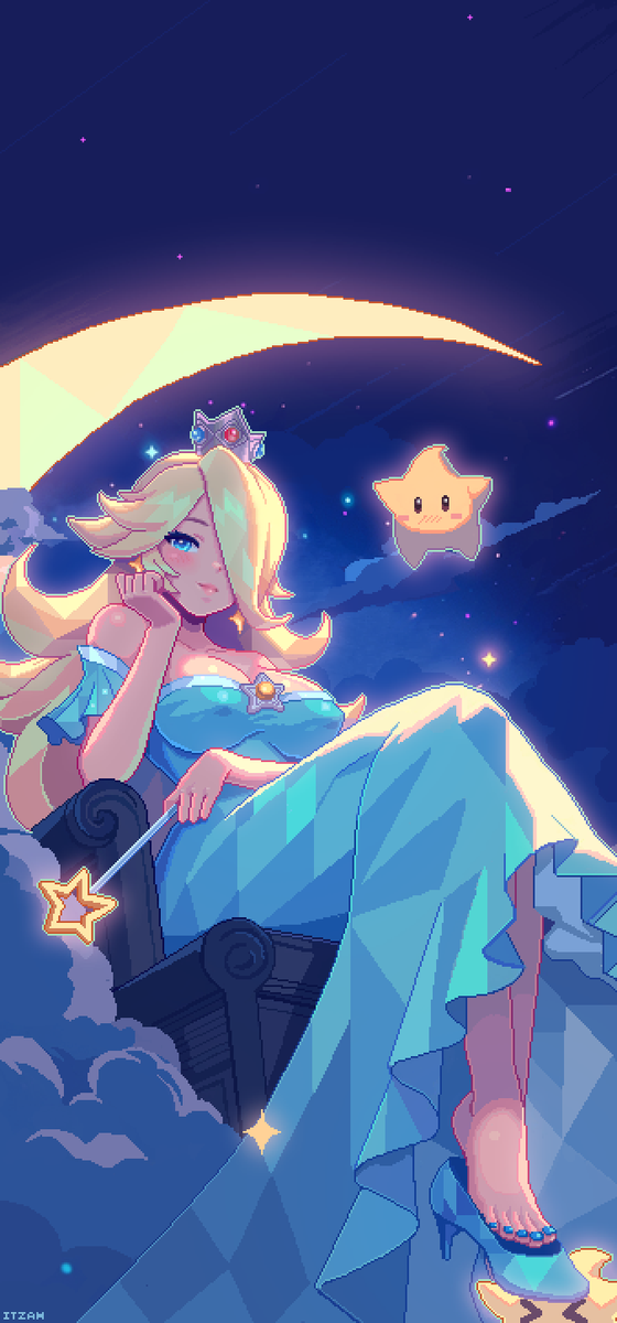 1TZAH's tweet photo. Happy MAR10 Day! 
Here are your 3 favorite princesses and your mayor #pixelart wallpapers.