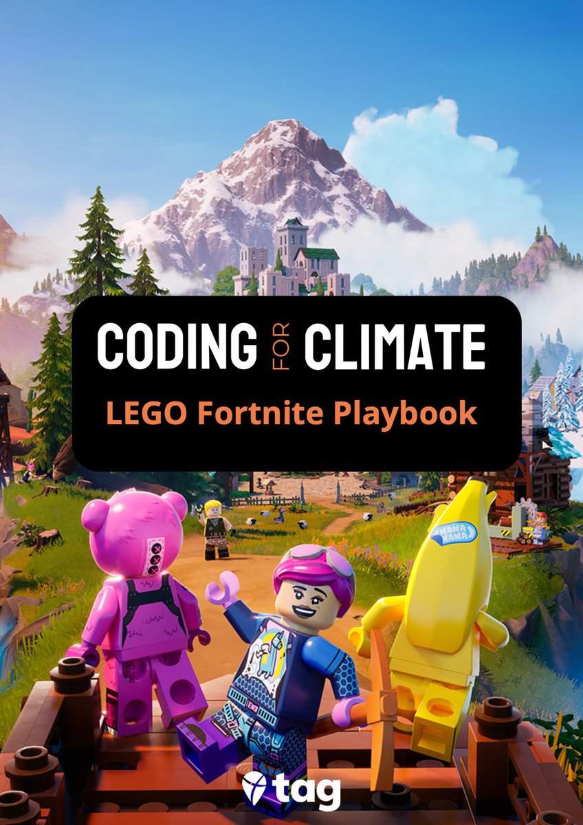One of the perks of TAG and Climate Education is getting to work with cool organisations like NASA, UN and... EPIC Games! We teamed up on working on a lesson plan for LEGO Fortnite in which students get 3 eco-missions in a virtual world. Our goal is showing them which actions…