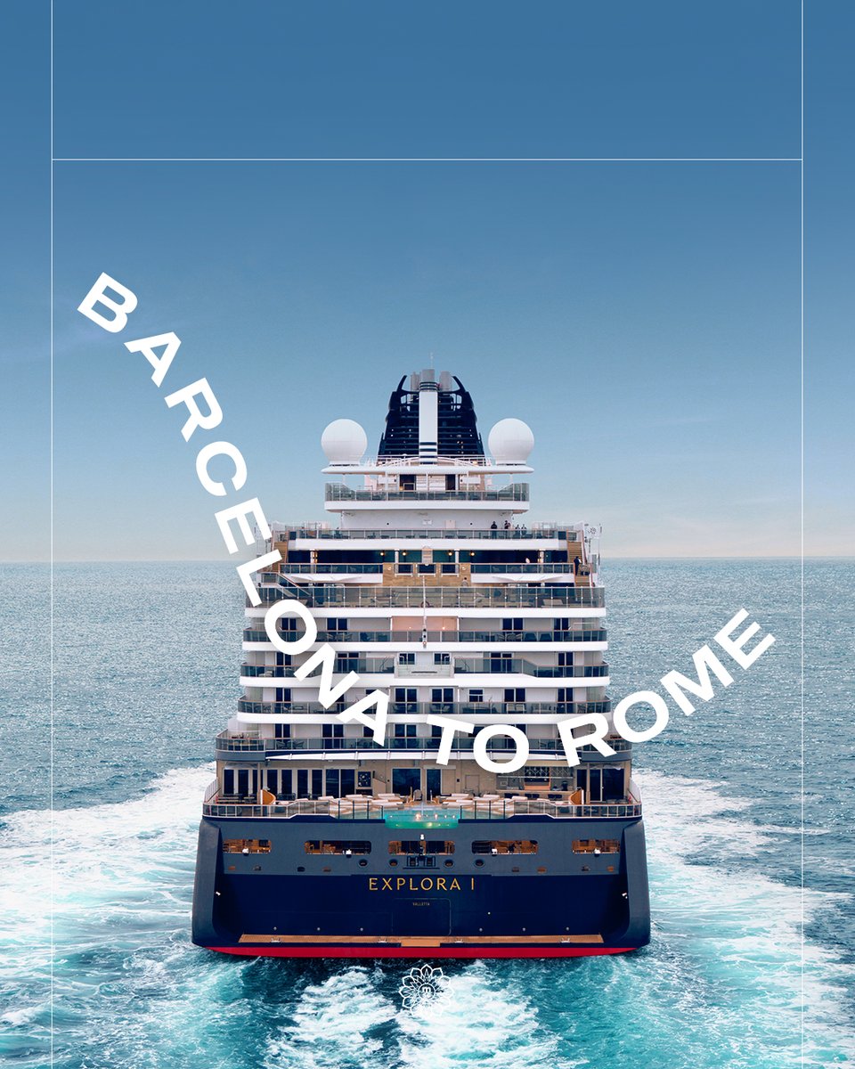 ExploraJourneys's tweet photo. Join us for this historic moment, as EXPLORA II sets sail on her inaugural journey. Be among the firsts to explore the Mediterranean in unmatched luxury. 

This is your official invitation to indulge in everything for the very first time. 

Find out more https://t.co/waaOfDvqjH https://t.co/EvGGome0vm