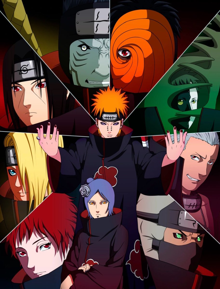 Every Akatsuki Member De*th In Naruto
 
A Thread 🧵