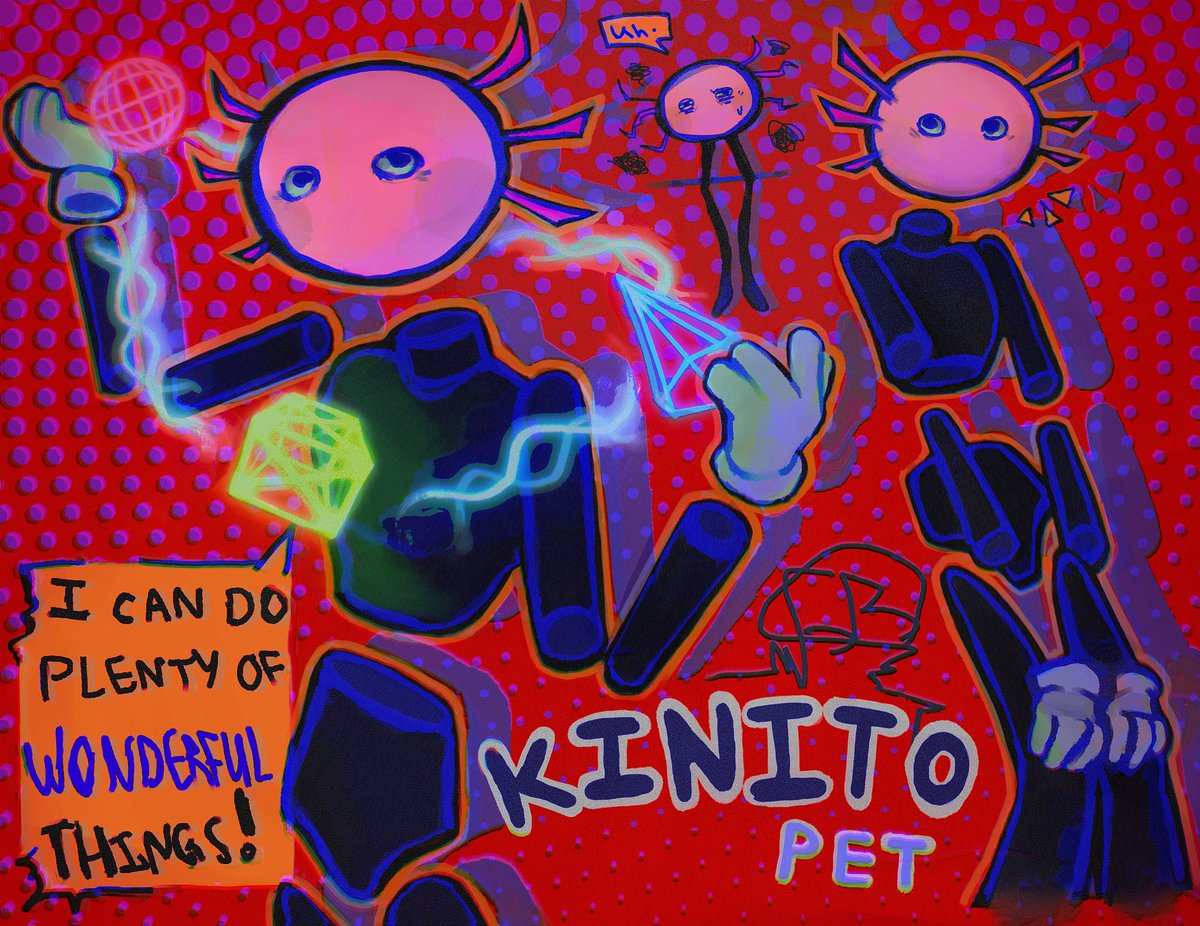 crispootea's tweet photo. Ayo what can that li'l buddy do!!
Really got my imagination working on his humanoid design (love this silly guy)🔥🔥
#Kinitopet https://t.co/UHxQL520Hl