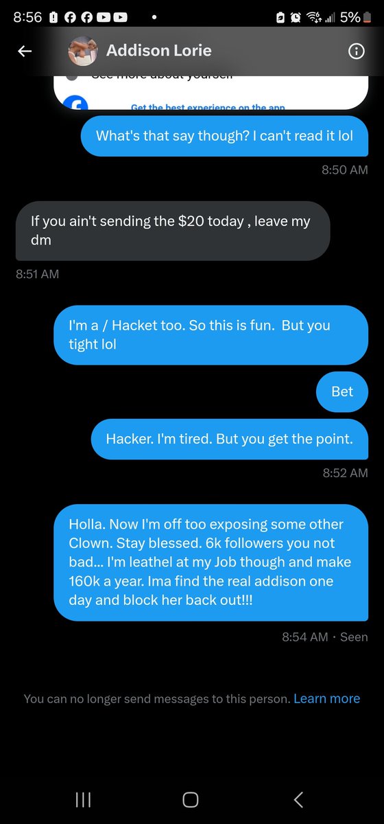 rapbrown310's tweet photo. @IonutNan5 @AddisonKaLorie That's how you gotta do these clowns Homie lol https://t.co/mRFXUvCvZ0