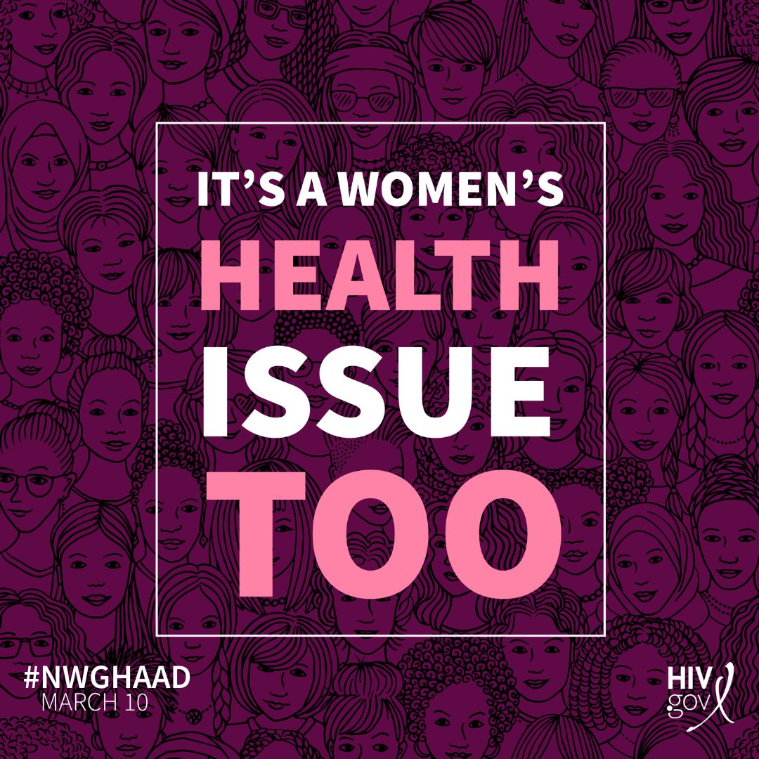HIV.gov (@hivgov) on Twitter photo Today is National Women and Girls HIV/AIDS Awareness Day, a day to highlight the impact of HIV on women and girls. Visit the HIV Services Locator to find testing, treatment, and prevention or care services: locator.hiv.gov
#NWGHAAD Today is National Women and Girls HIV/AIDS Awareness Day, a day to highlight the impact of HIV on women and girls. Visit the HIV Services Locator to find testing, treatment, and prevention or care services: locator.hiv.gov
#NWGHAAD