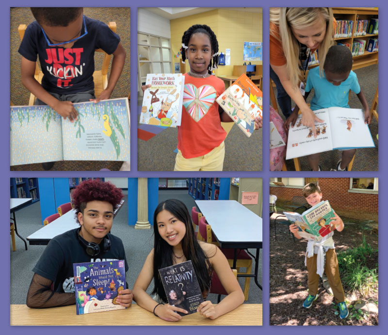 sljournal's tweet photo. When Michelle Barnett reads 'When Sophie Thinks She Can’t...' by Molly Bang to fourth graders, she shows them how to use tangrams as a way to learn fractions. https://t.co/uzP3Yl6vJs #math #mathical #kidlit https://t.co/ad4tAsFGKf