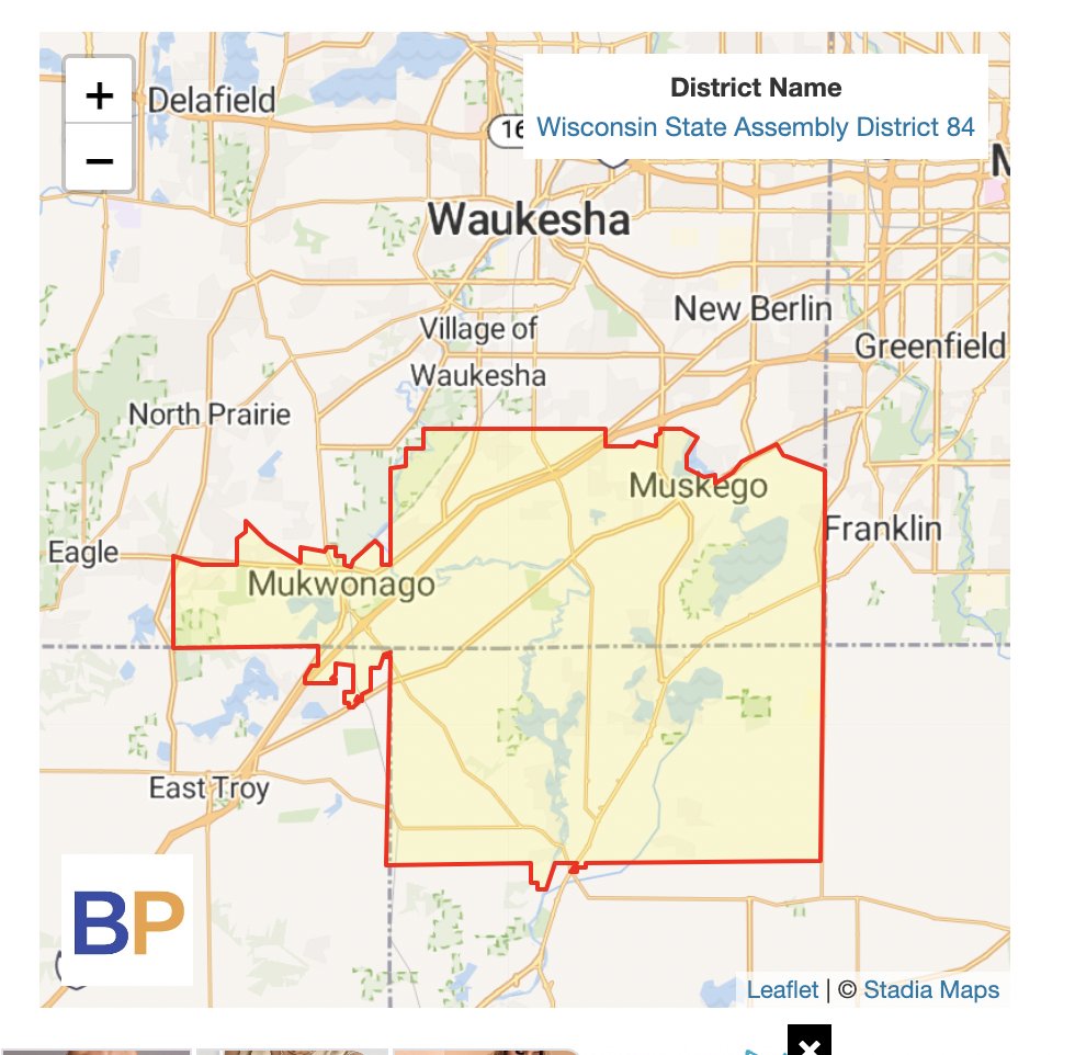 CoffeeBean26's tweet photo. Greetings Wisconsin,
If you live here, Chuck Wichgers, will be your Republican Assembly Representative, based on the new maps.
Do your homework before November!
#Wisconsin #wipolitics #wisdems #wisgop #Muskego #Waukesha #Mukwonago #BigBend #Waterford #WindLake https://t.co/Hfl7ZKYS1V